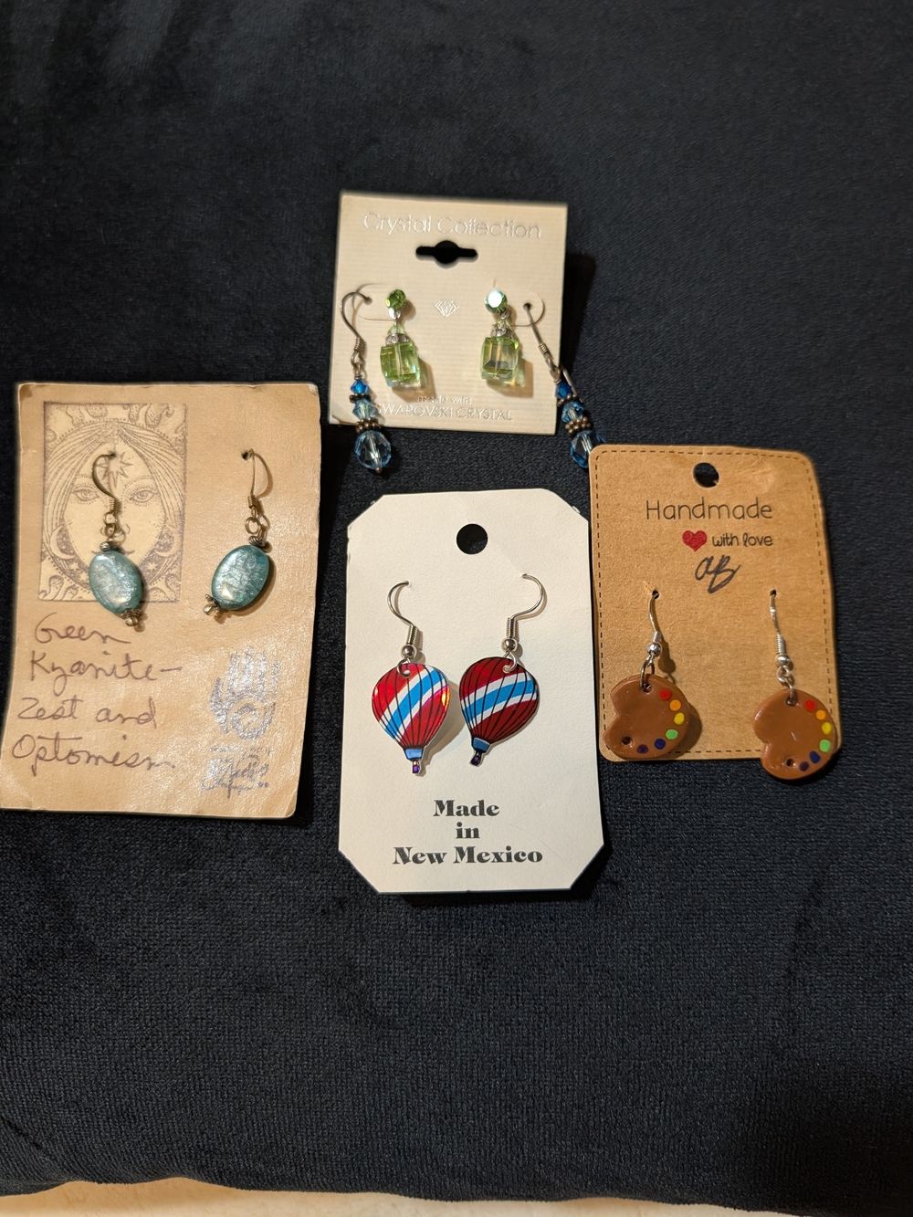 Assorted 5 Pairs Dangle Earrings